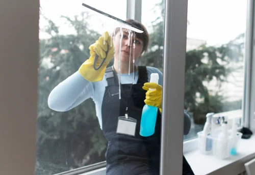 Nettoyage de vitres intérieures et extérieures à Trans